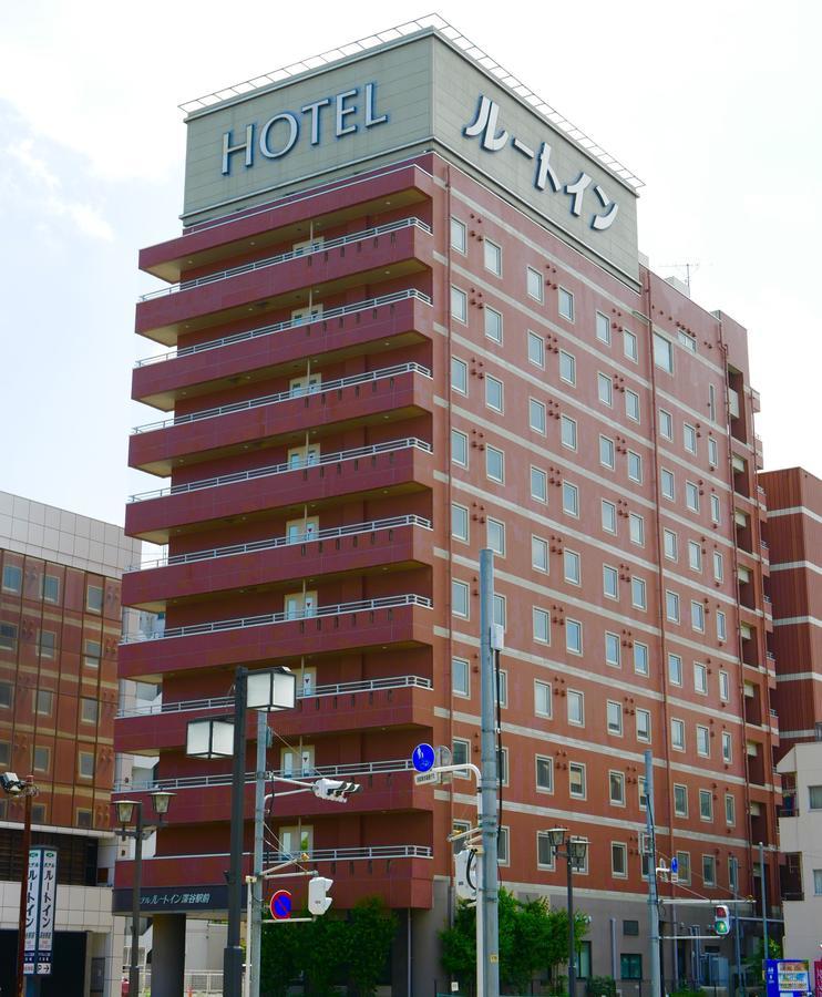 Hotel Route-Inn Fukaya Ekimae Bagian luar foto